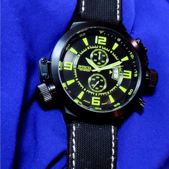 Invicta Corduba 52mm Chrono Tactical Men's Watch Like NWOT - Picture 5 of 8